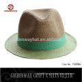High Quality Summer Paper Fedora hat